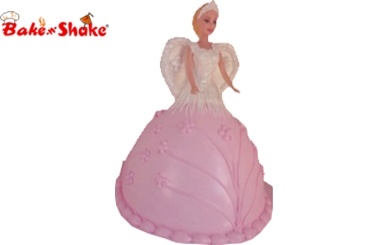 BARBIE DOLL CAKE 10