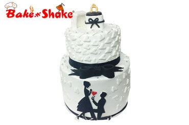 Wedding & anniversary cake